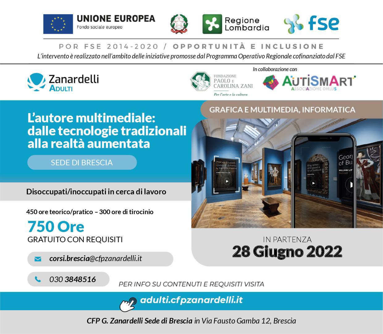 Corso autore multimediale lombardia plus linea cultura