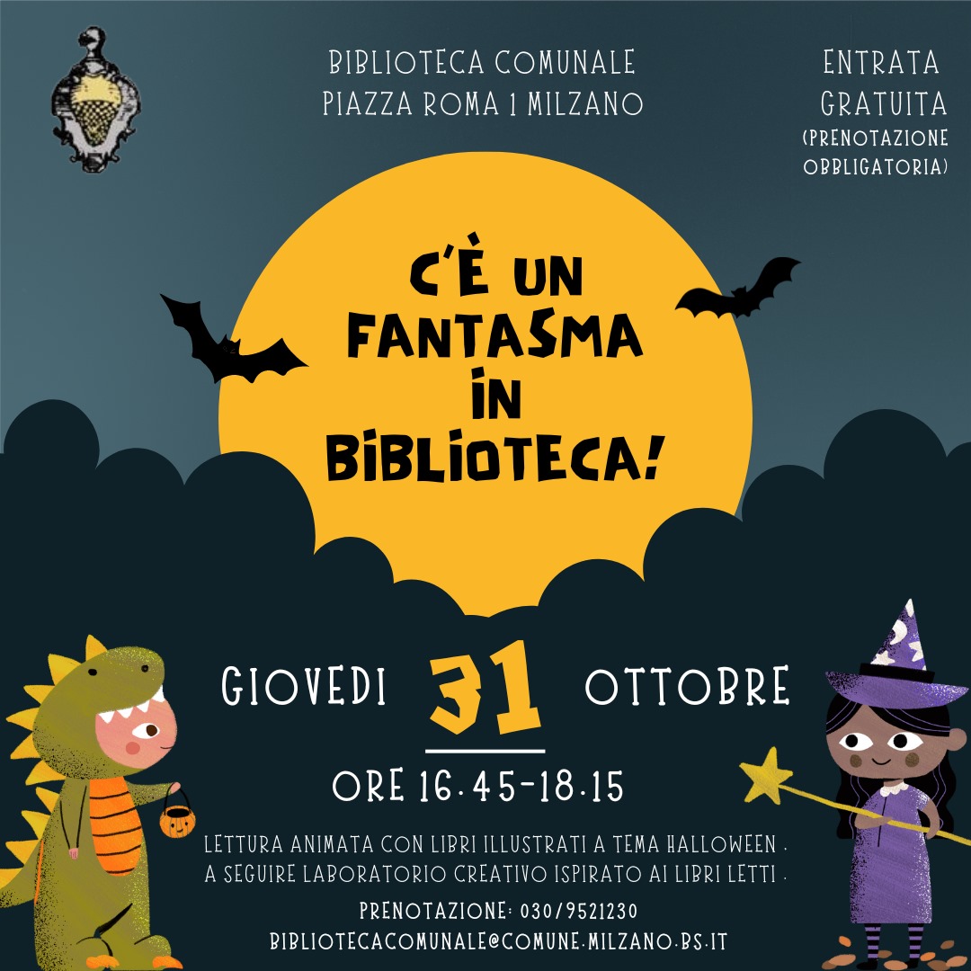 Biblioteca Comunale - Lettura animata del 31.10.2024