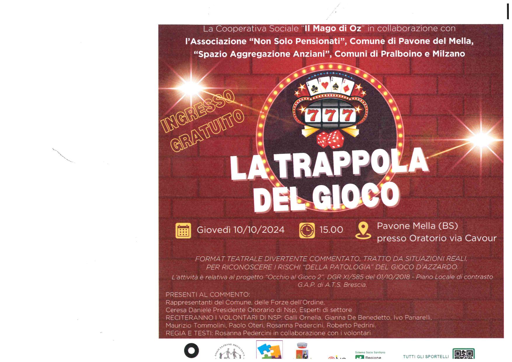 Evento "La Trappola del Gioco" 