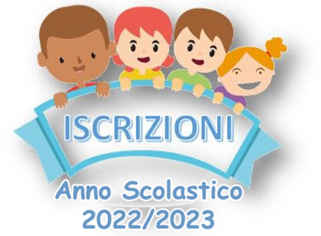 Iscrizioni scuola dell'infanzia e primaria a.s. 2022/2023