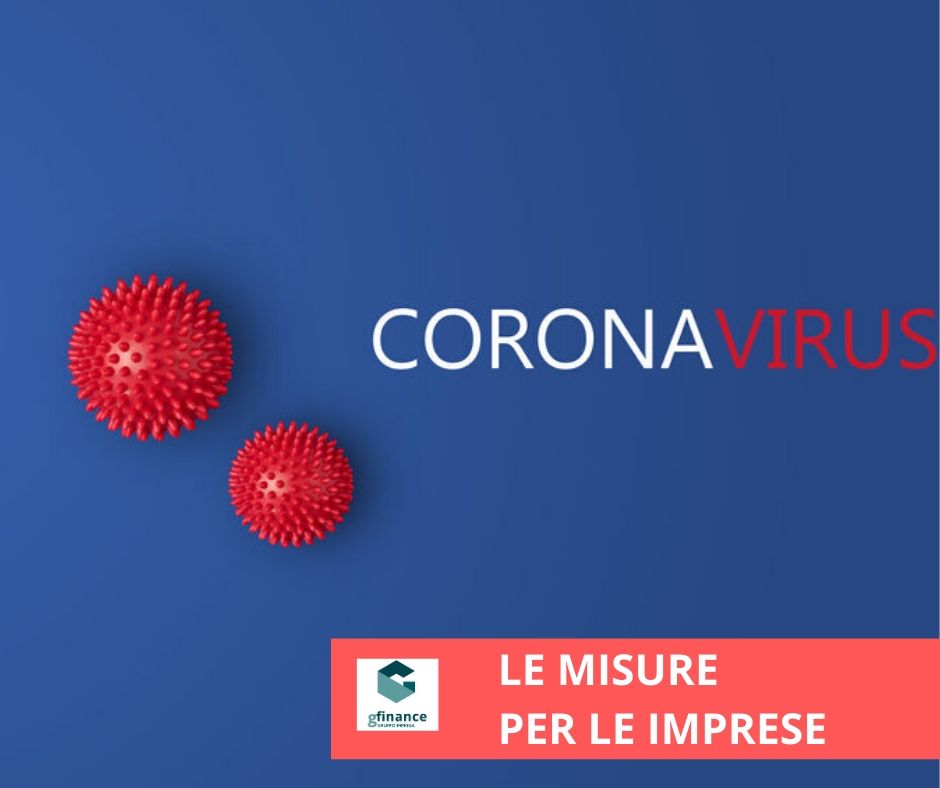 Misure a sostegno delle imprese nell'ambito dell'emergenza covid-19