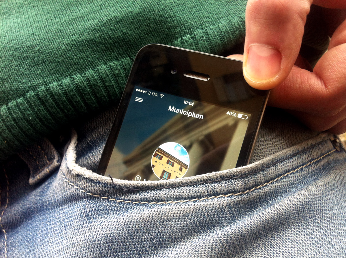 Municipium, Milzano a portata di app