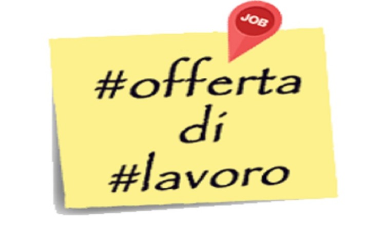 Comunicazione del Sindaco - opportunità di lavoro