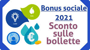 Informativa bonus luce - acqua - gas - anno 2021