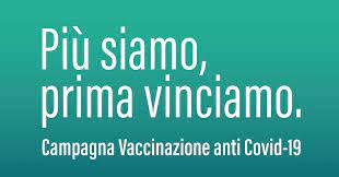 Campagna vaccinazione anti-covid 19 "piu' siamo, prima vinciamo" per i cittadini non ancora vaccinati e per i cittadini stranieri irregolari e senza fissa dimora -
